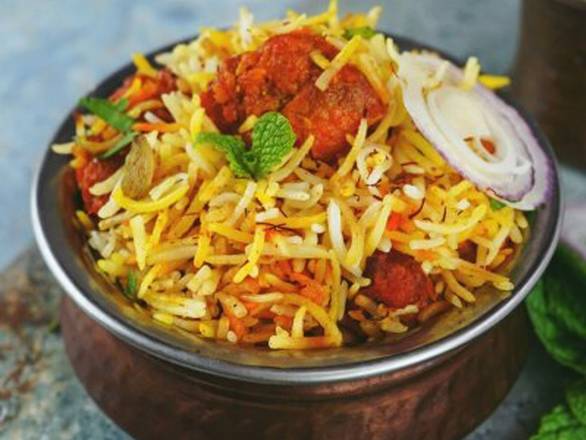 Goat Dhum Biryani