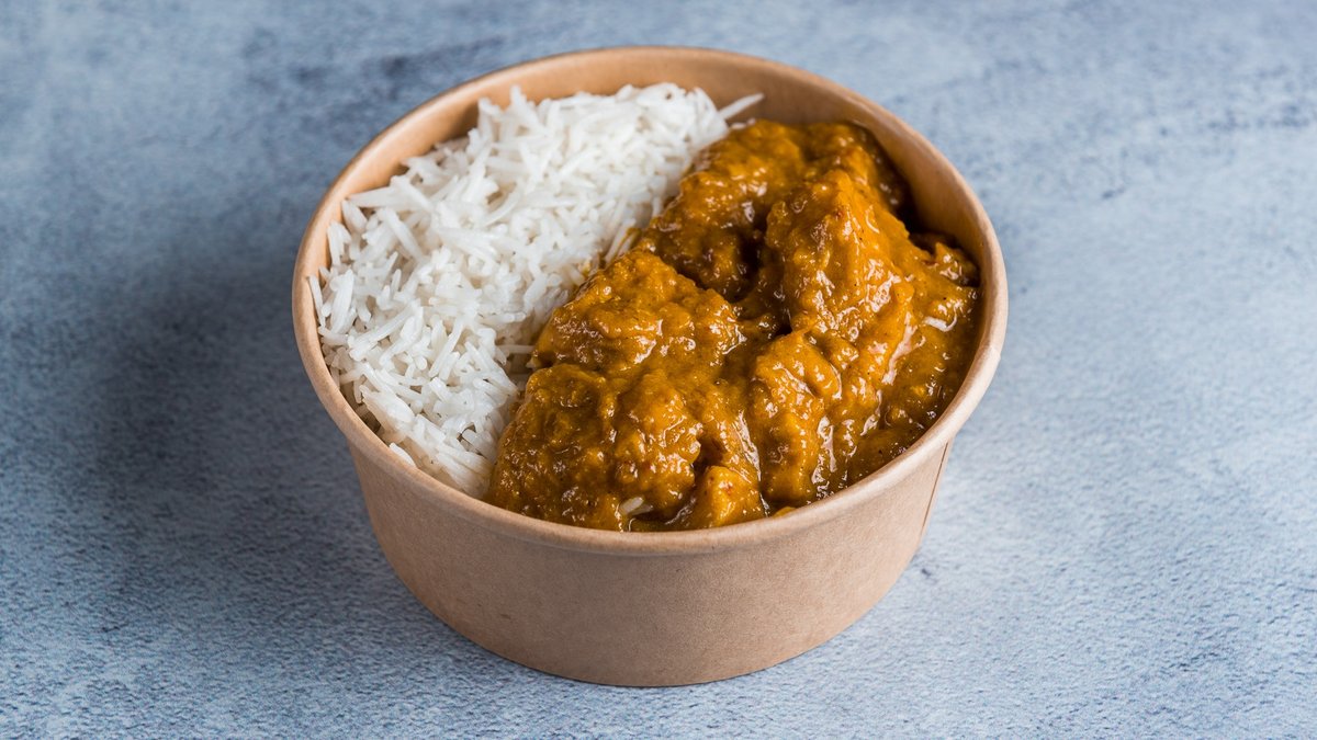 Bowl Chicken Curry με Ρύζι