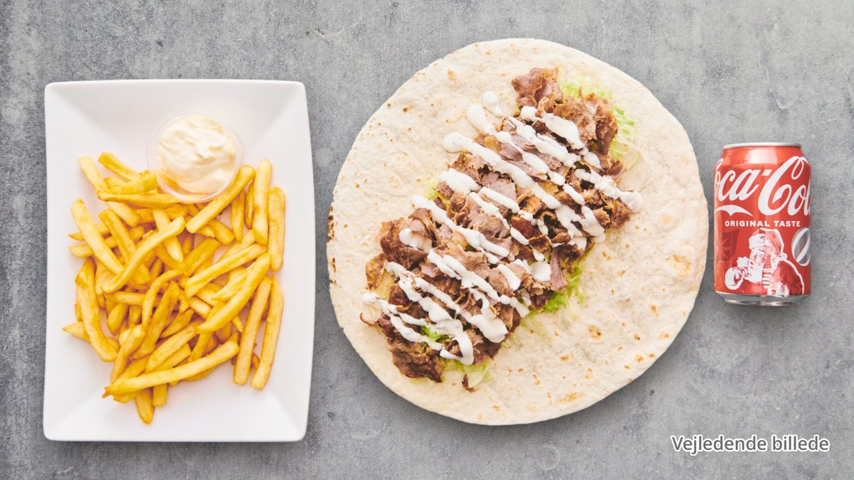 94. Durum Kylling Menu
