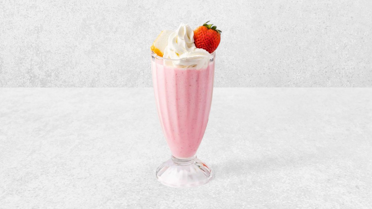 Jordbær Milkshake 0,5 L