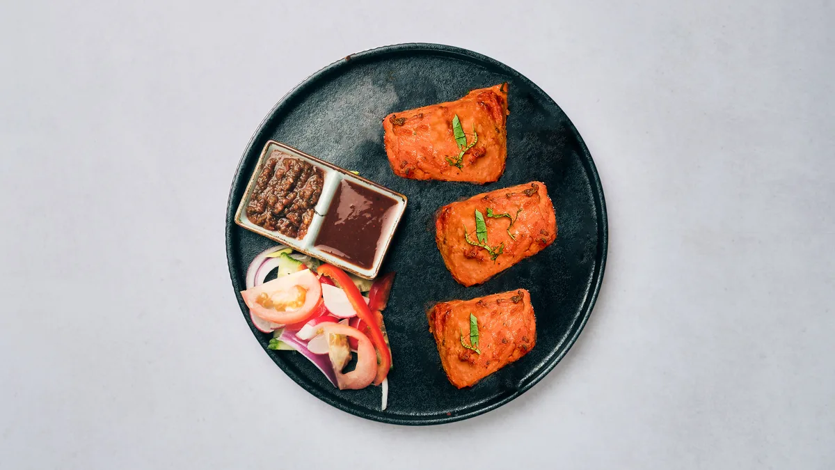 Chicken Tikka med tre såser