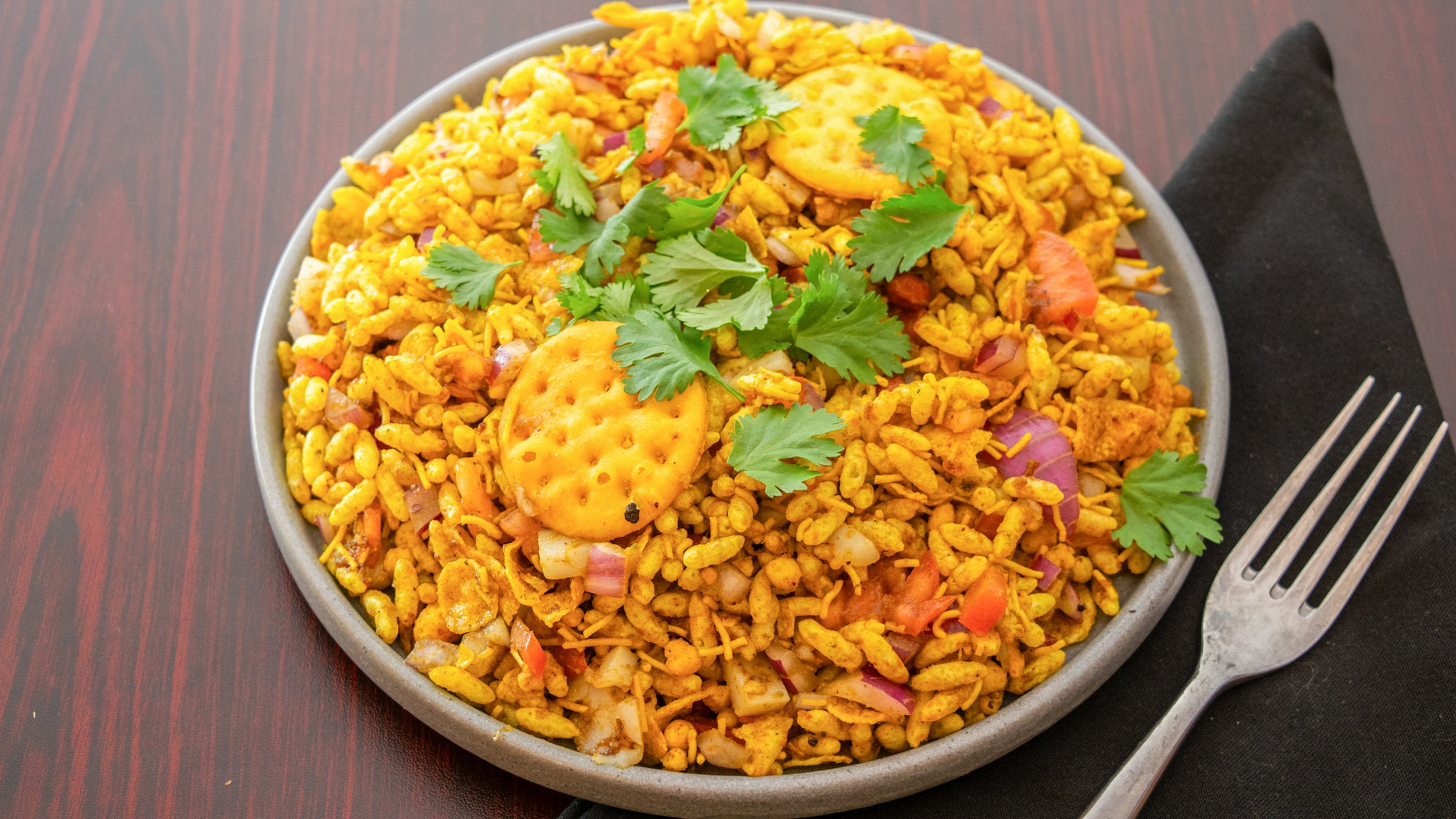 Bhel Poori Chat