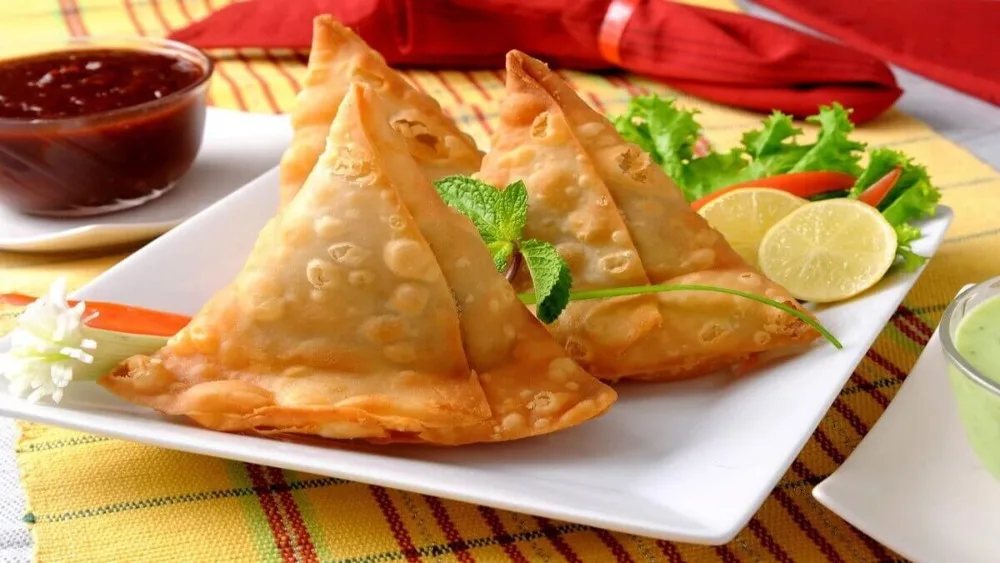Burgonya samosa