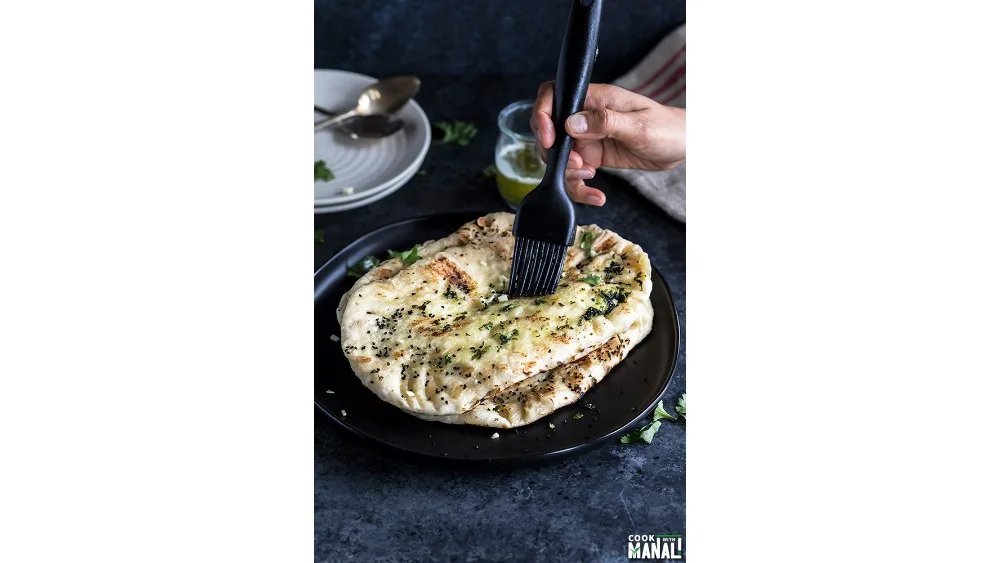 Fokhagymás Naan