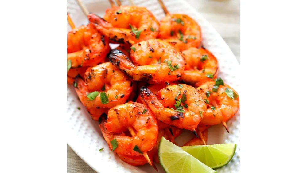 Tandoori shrimp