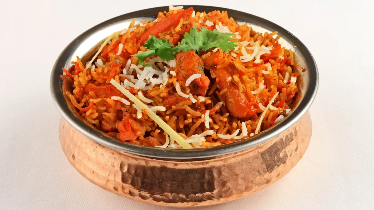 Chicken biryani