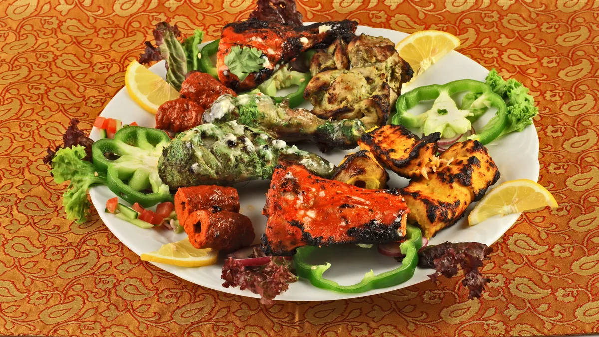 The Indian Jewel platters