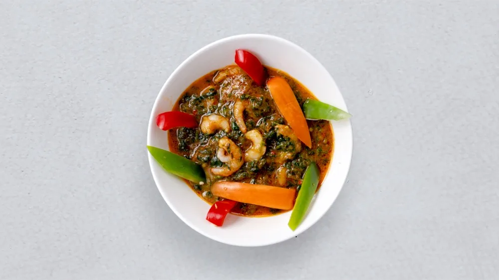 King Prawn Palak