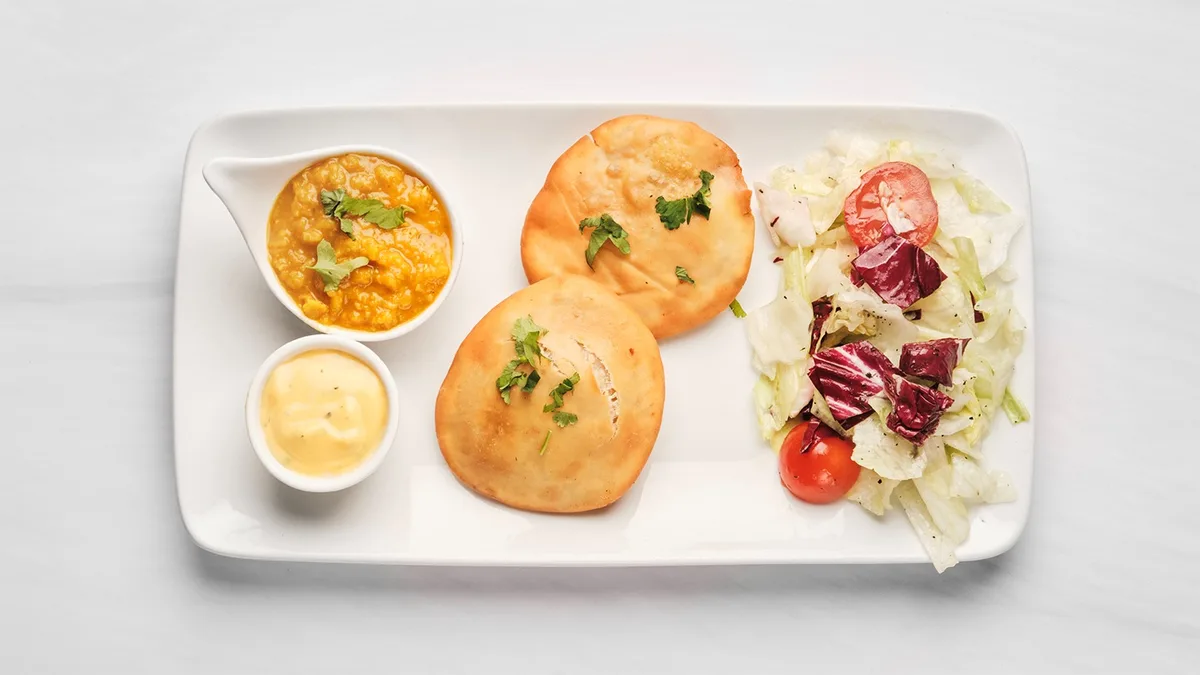 Dall Poori med Paneer