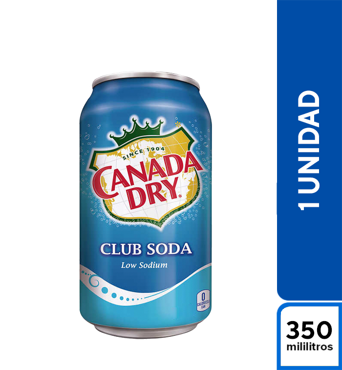 Canada Dry Club Soda 350 ml