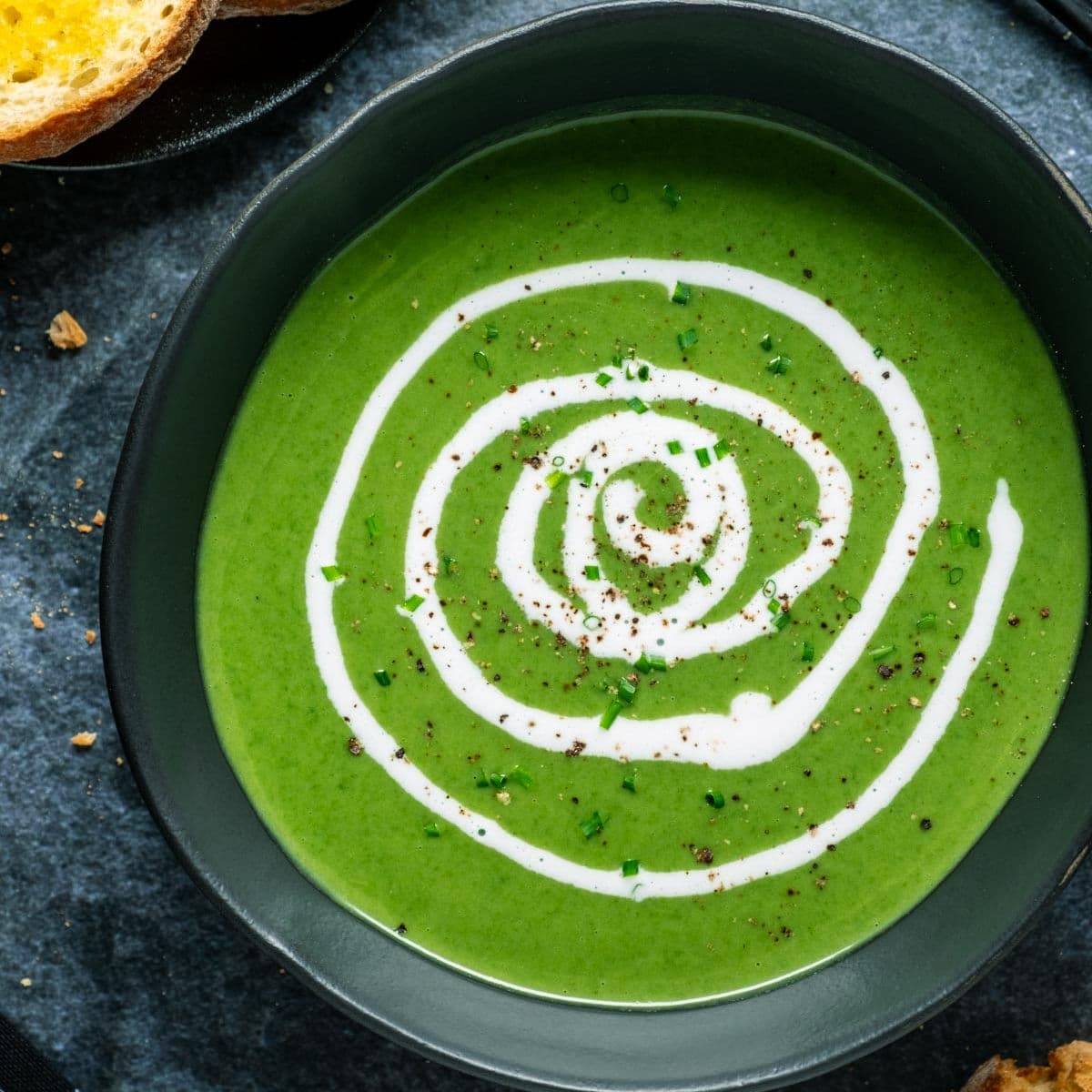 Palak Paneer Soup