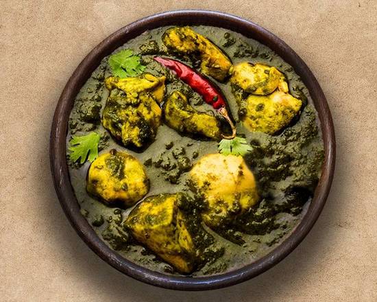 Chicken in Spinach