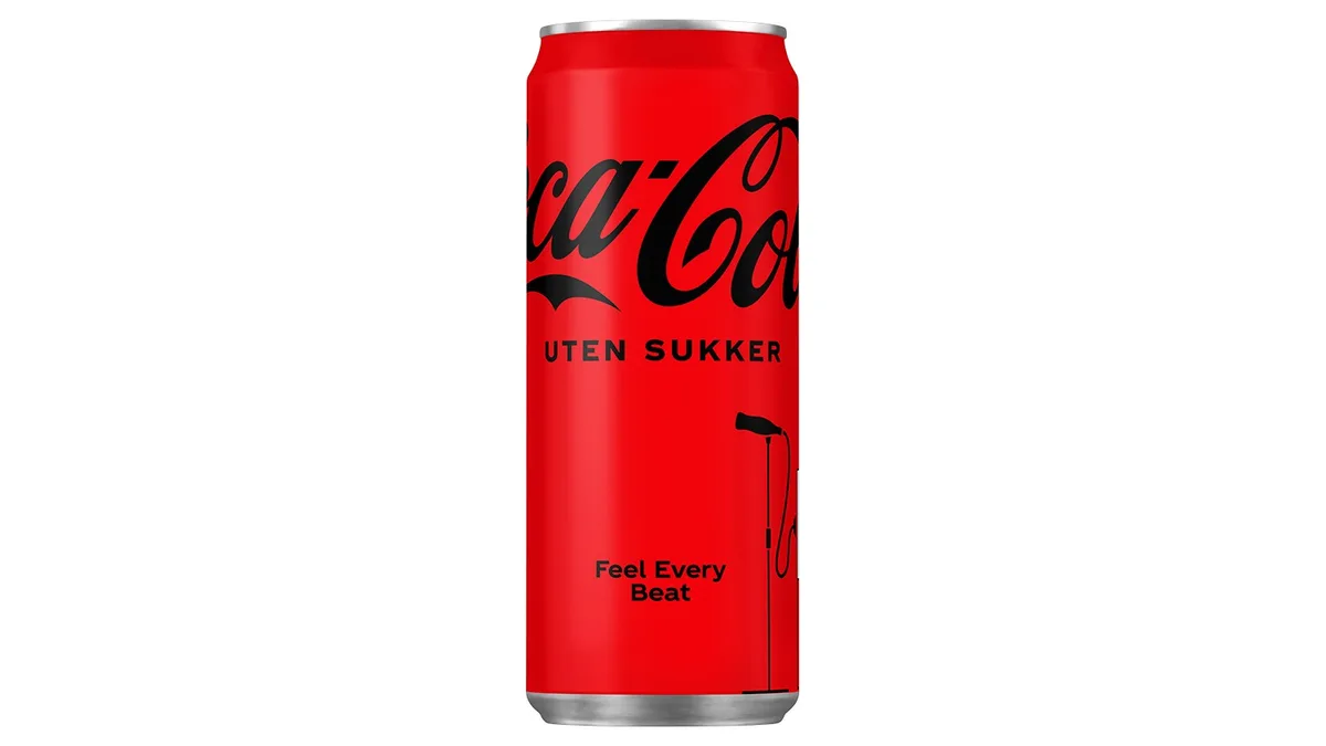 Coca Cola Uten Sukker 0,33l