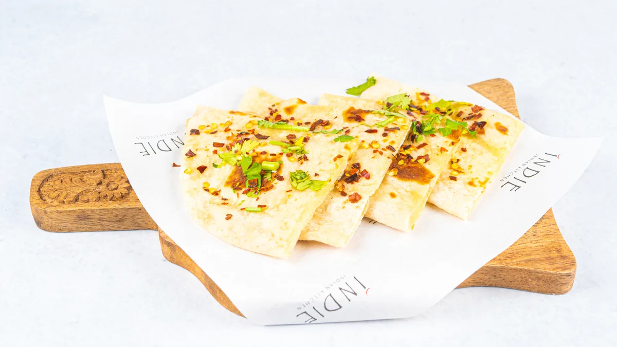 Spicy Garlic Naan