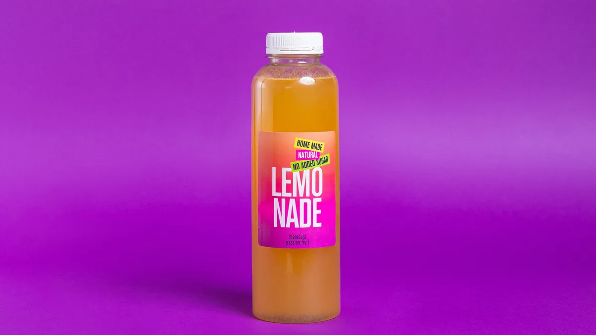 Maracujás házi limonádé 500ml (cukormentes)