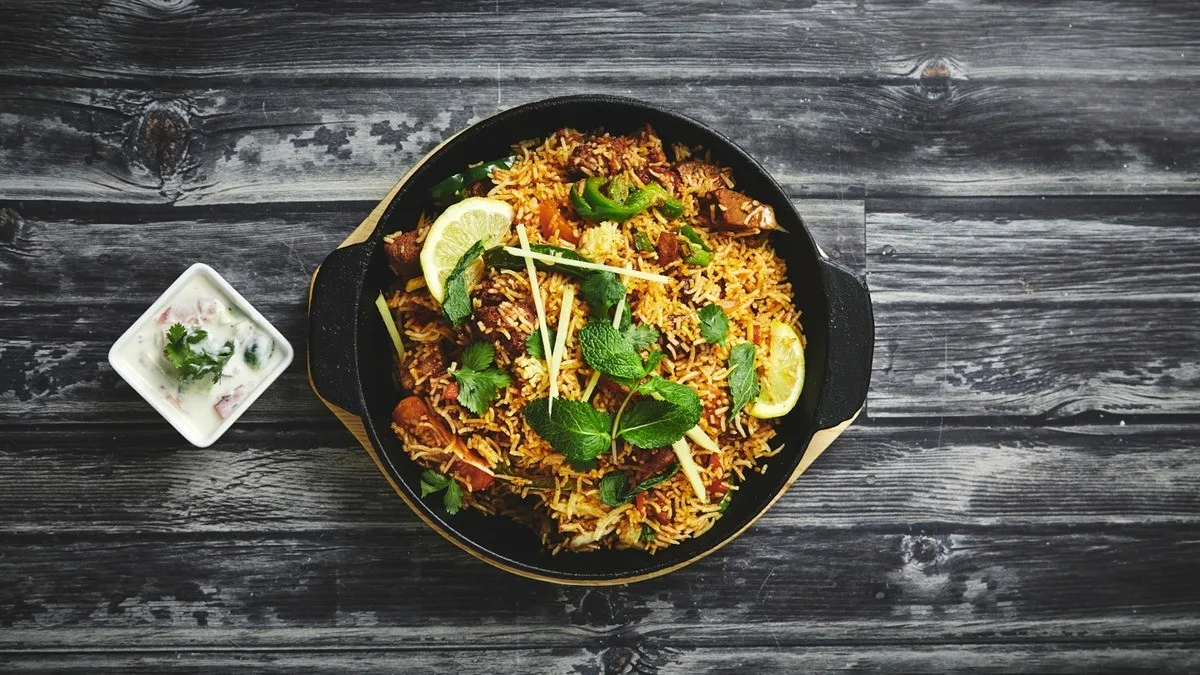 Lamb Grill Tikka Biriyani