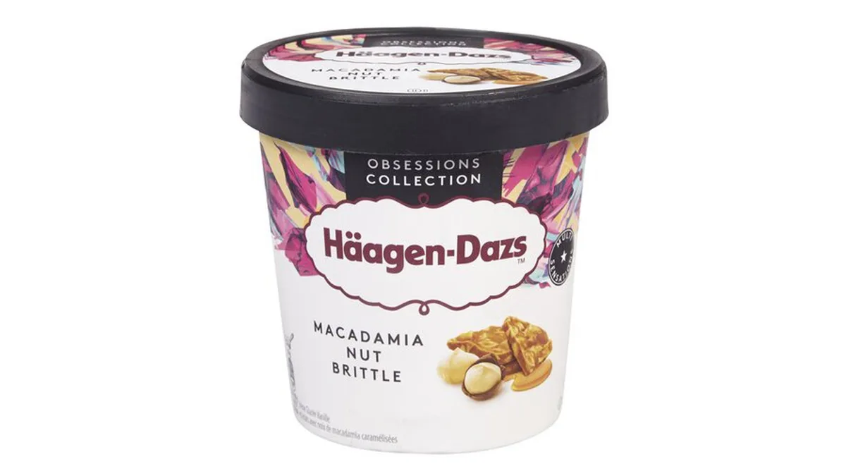 500 ml Häagen-Dazs Macadamia Nut Brittle