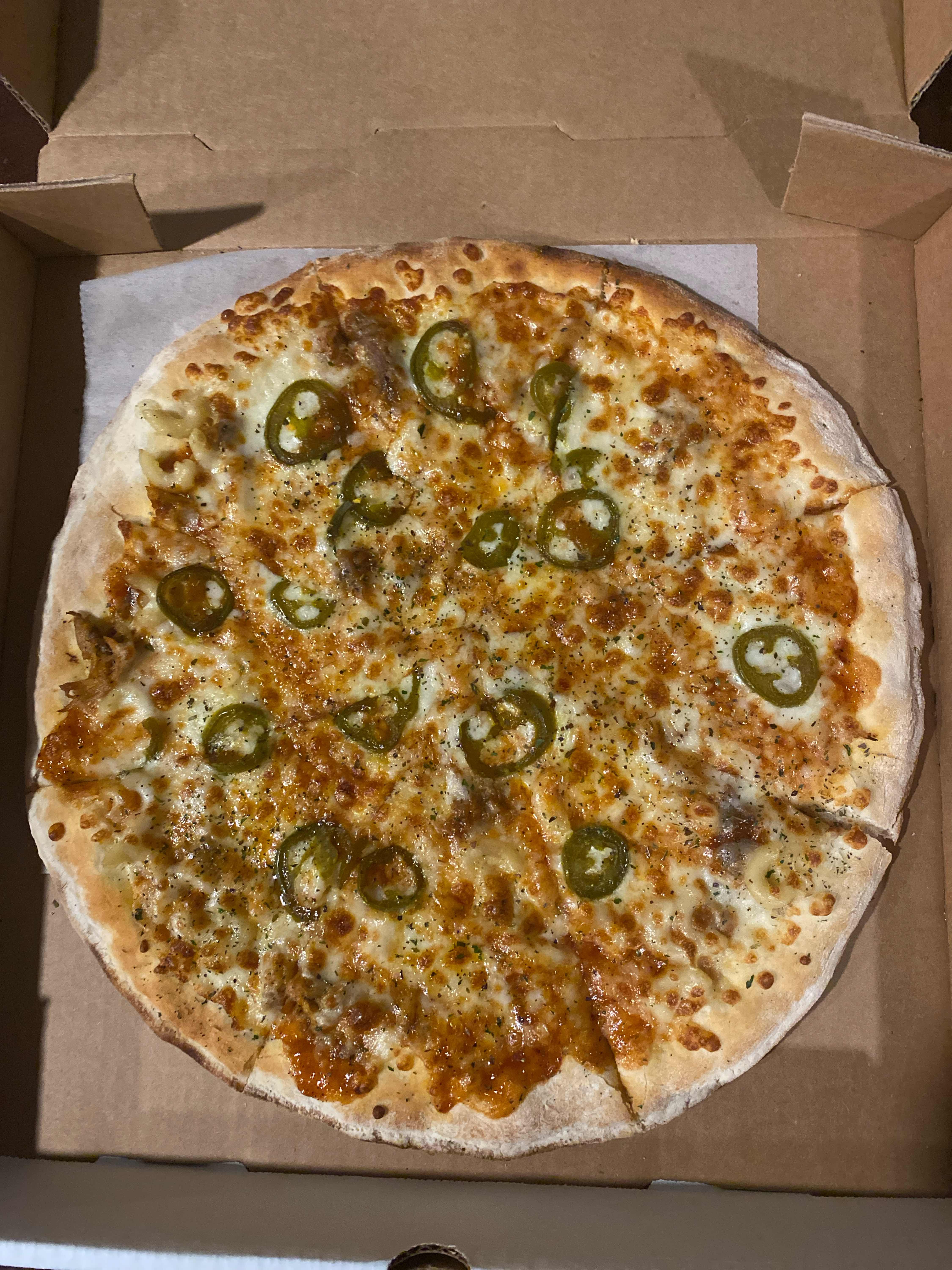 Pulled Pork 'n Mac Pizza (14")