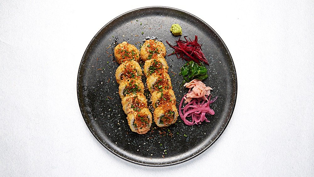 Friterad Veggie Roll