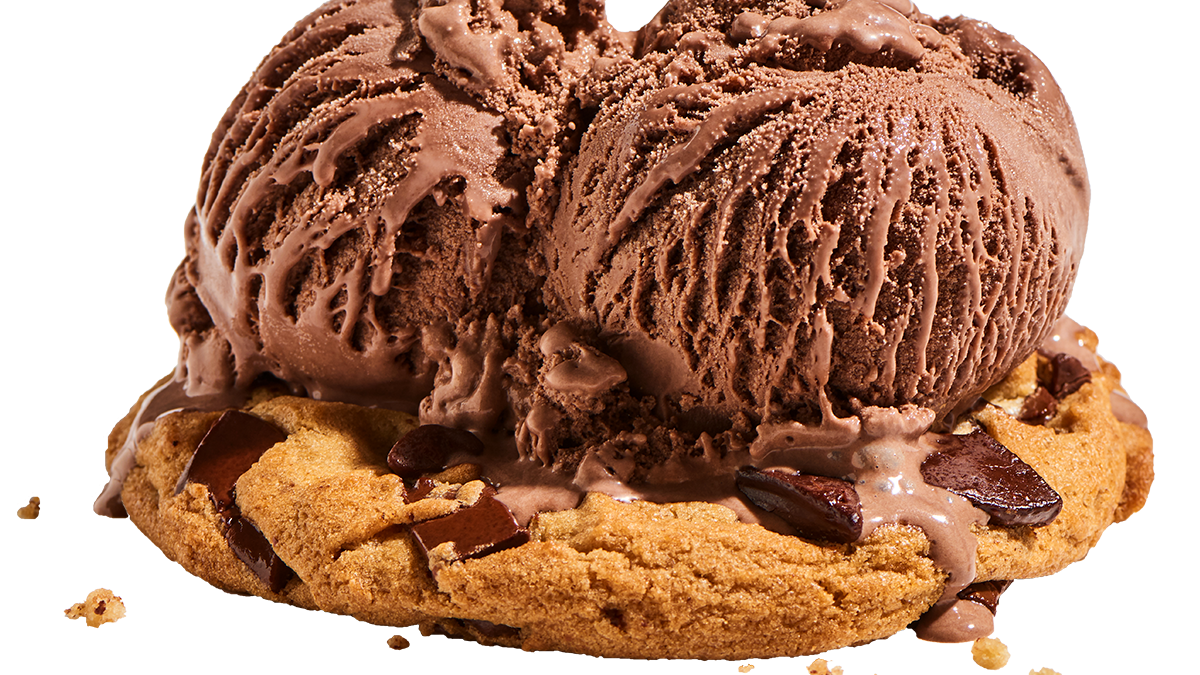 Ice Cream on a Deluxe Cookie