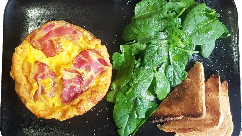 Fritata sa gorgonzomoandpršutom