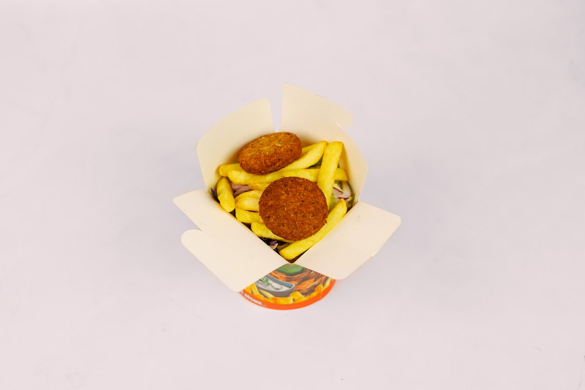 Kebab box vegetarian
