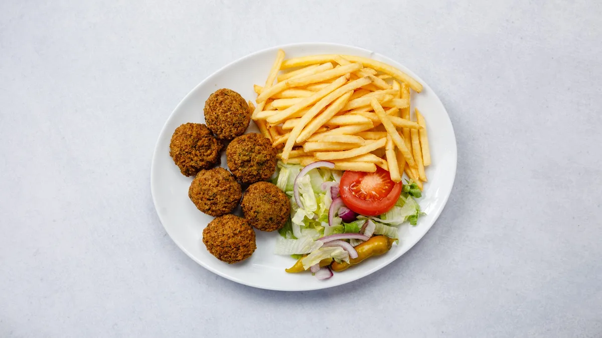 Falafeltallrik