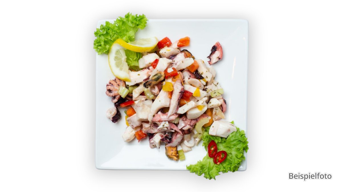 Meeresfrüchte Salat