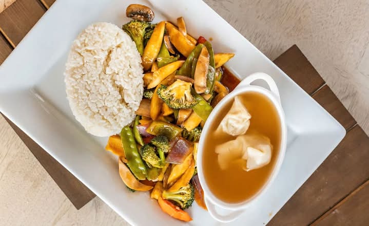 Broccoli in Brown Sauce