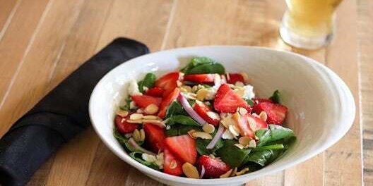 Strawberry and Goat Cheese Salad