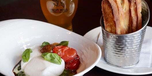 Tomato and Basil Pesto Burrata