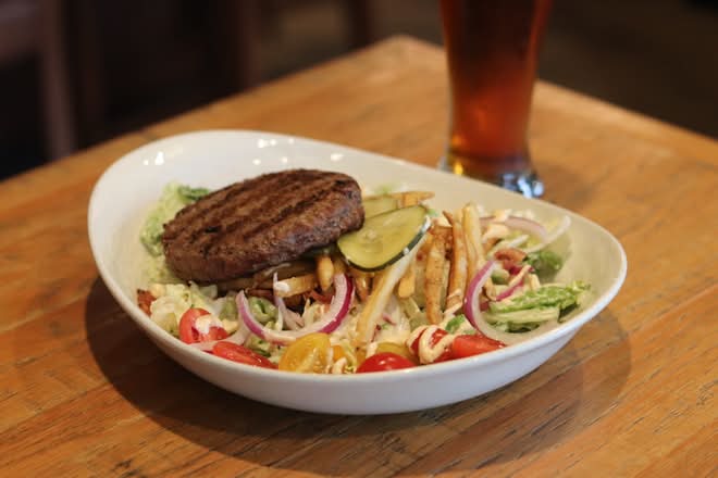 Naked Burger Salad