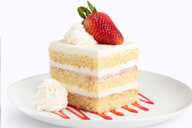 Three-Layer Strawberry Shortcake