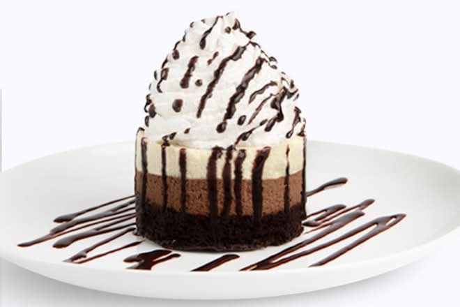 Triple Chocolate Mousse Cake