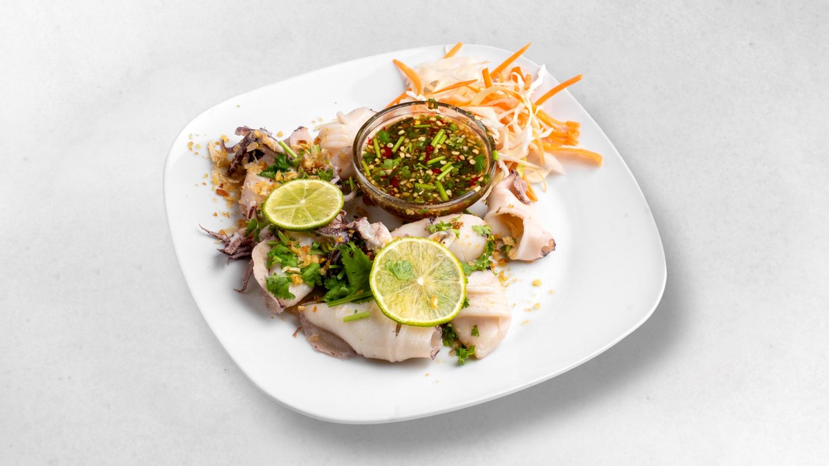 Gebratener Tintenfisch