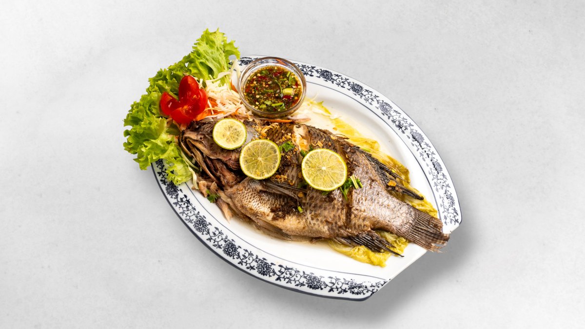 Gedünsteter Fisch