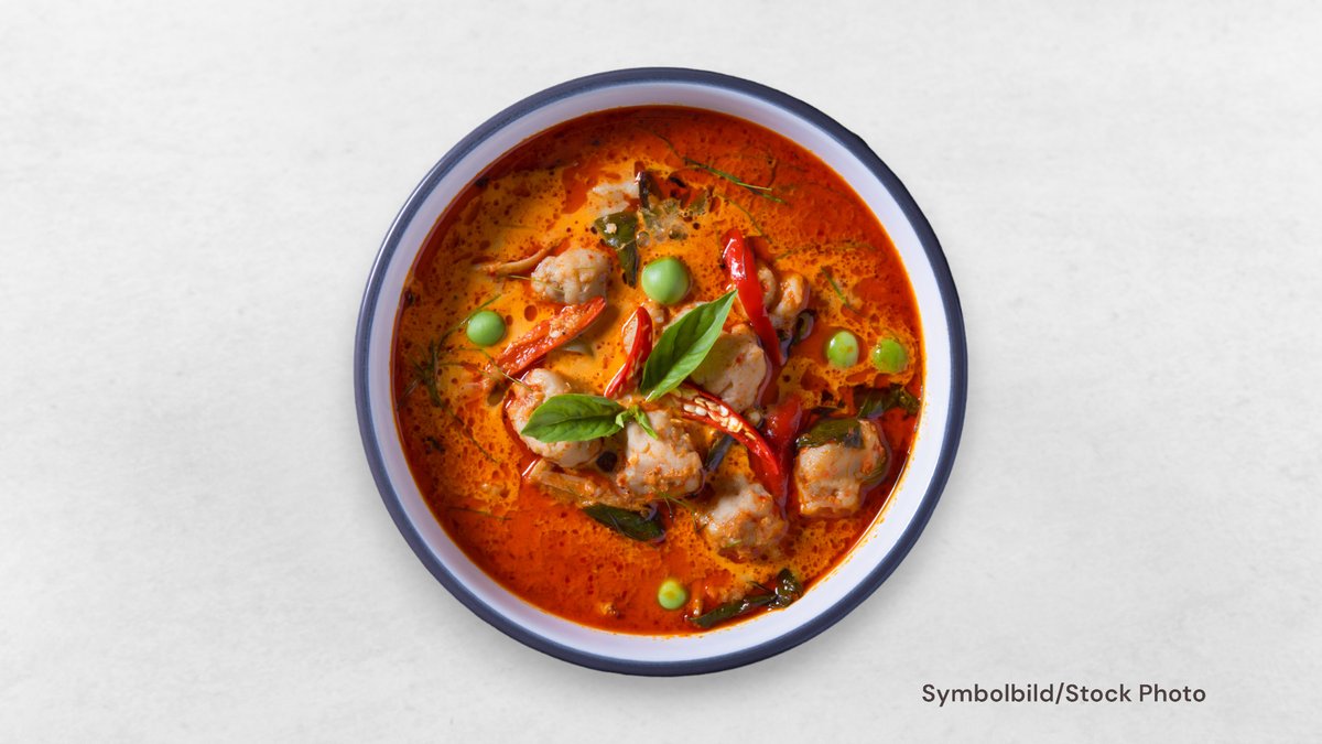 Gegrillte Ente In Rotem Curry