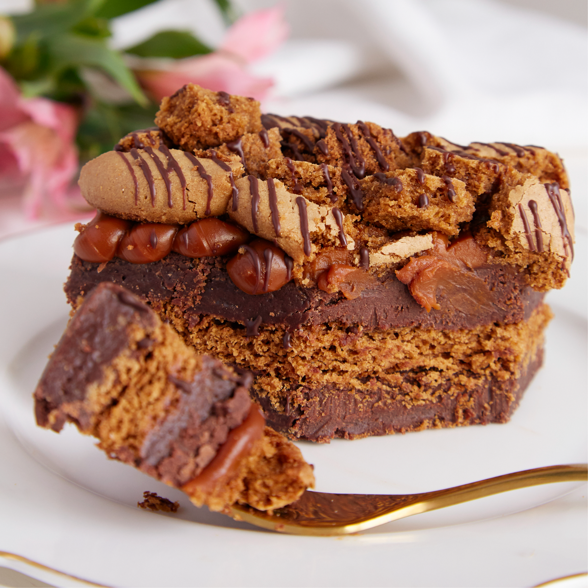 Bolo Da Nana Com Doce De Leite -140g
