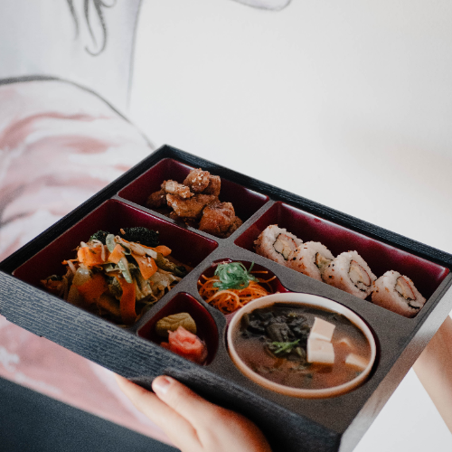 Bento Box Pollo Teriyaki