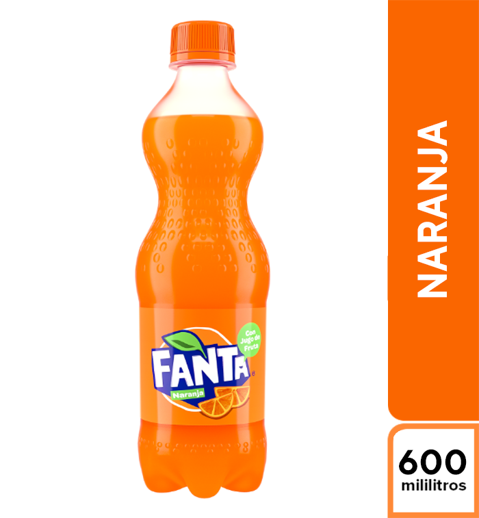 Fanta Naranja 600 ml