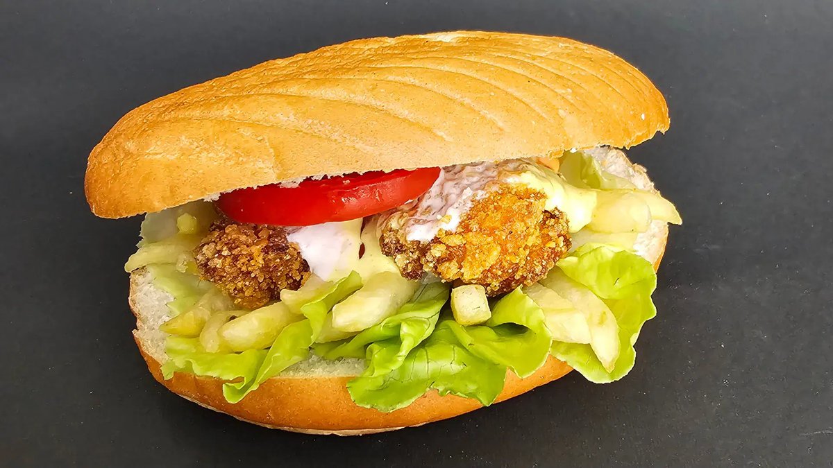 Hamburger crispy