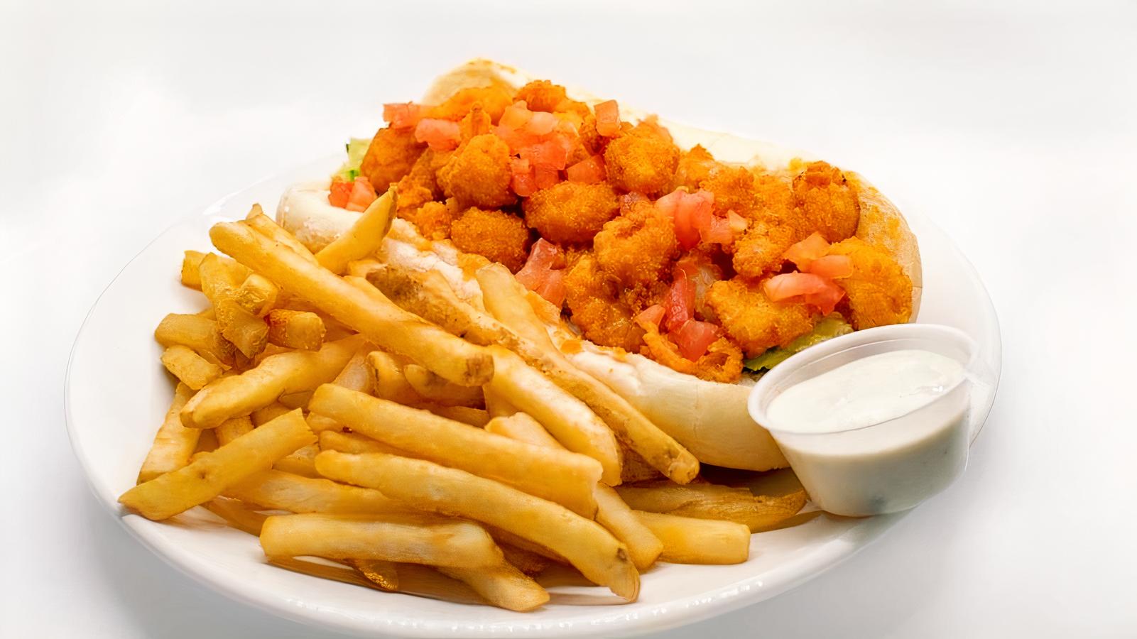 BUFFALO SHRIMP PO-BOY