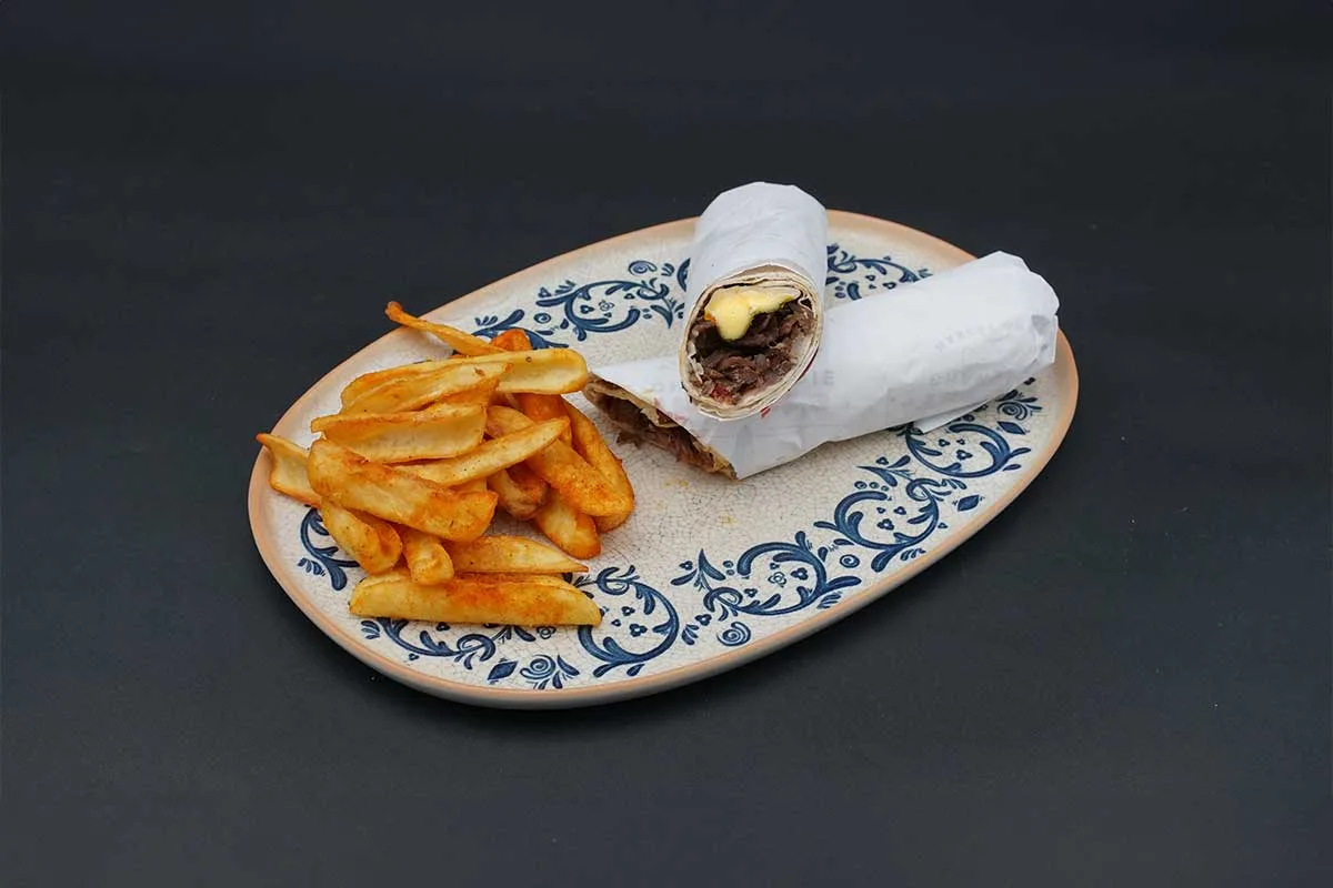 Meat and Cheese Doner Durum