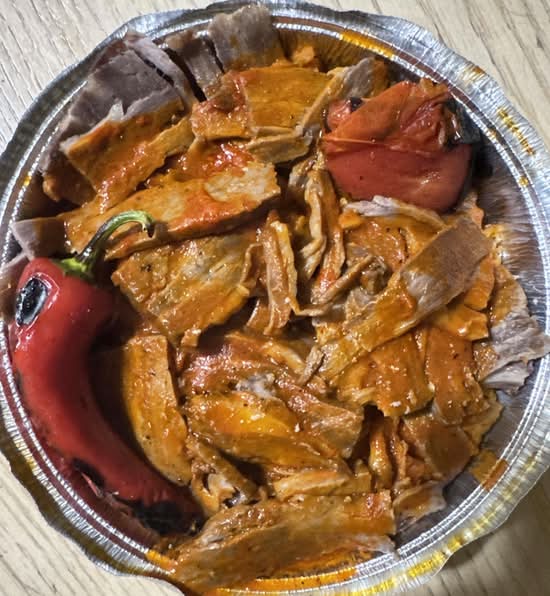 Alexander Kebab (Iskender) With Layered Turkish