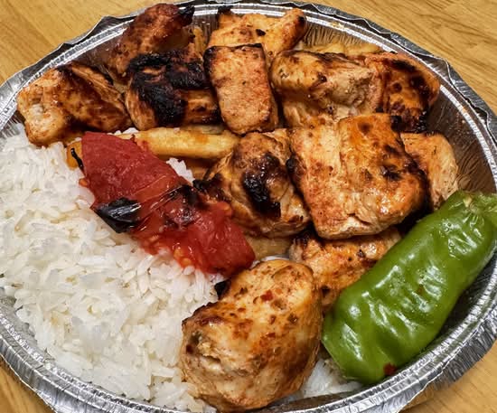 And Mixed Chicken Shish (Tavuk Şiş) Char-grilled