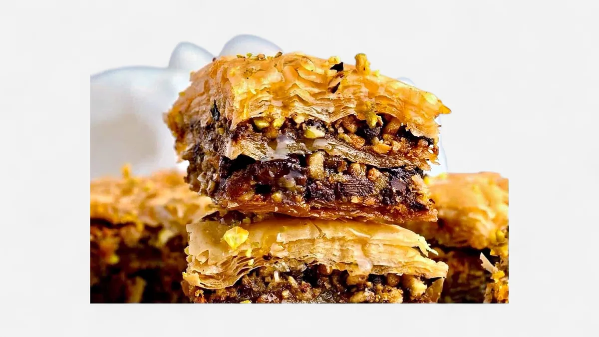 Baklava sa Čokoladom i Orasima