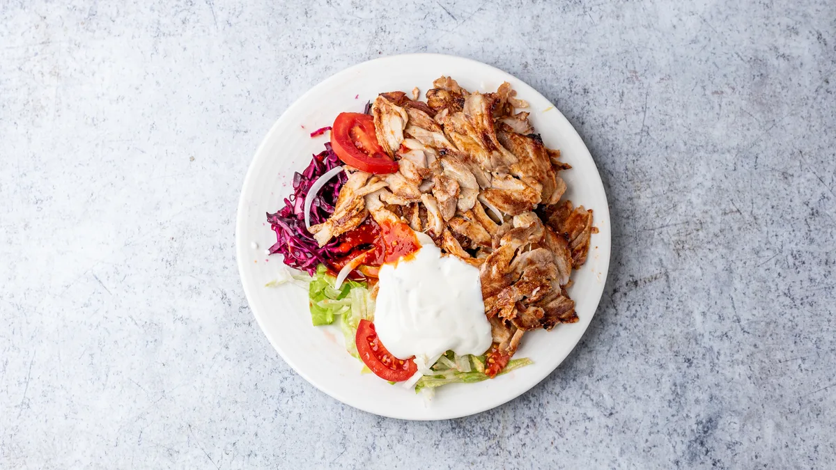 Gyros tál kicsi + köret