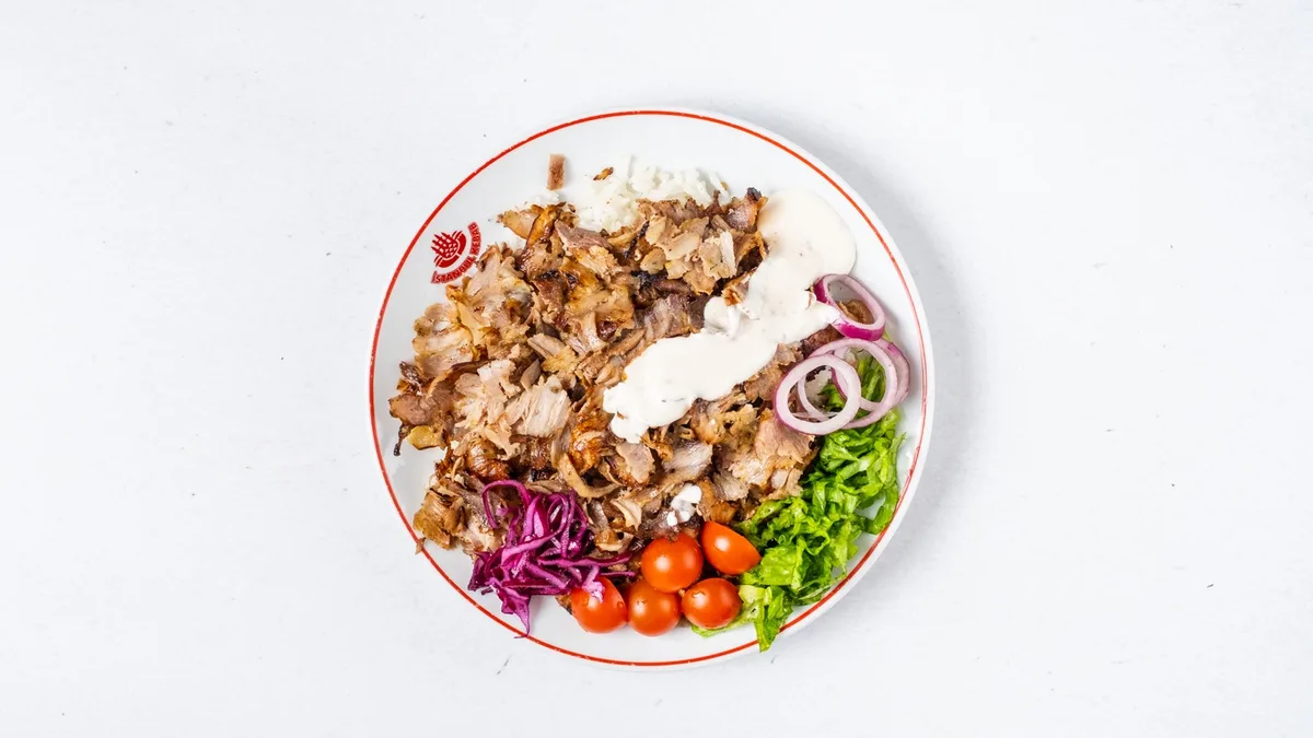 Döner s rýží