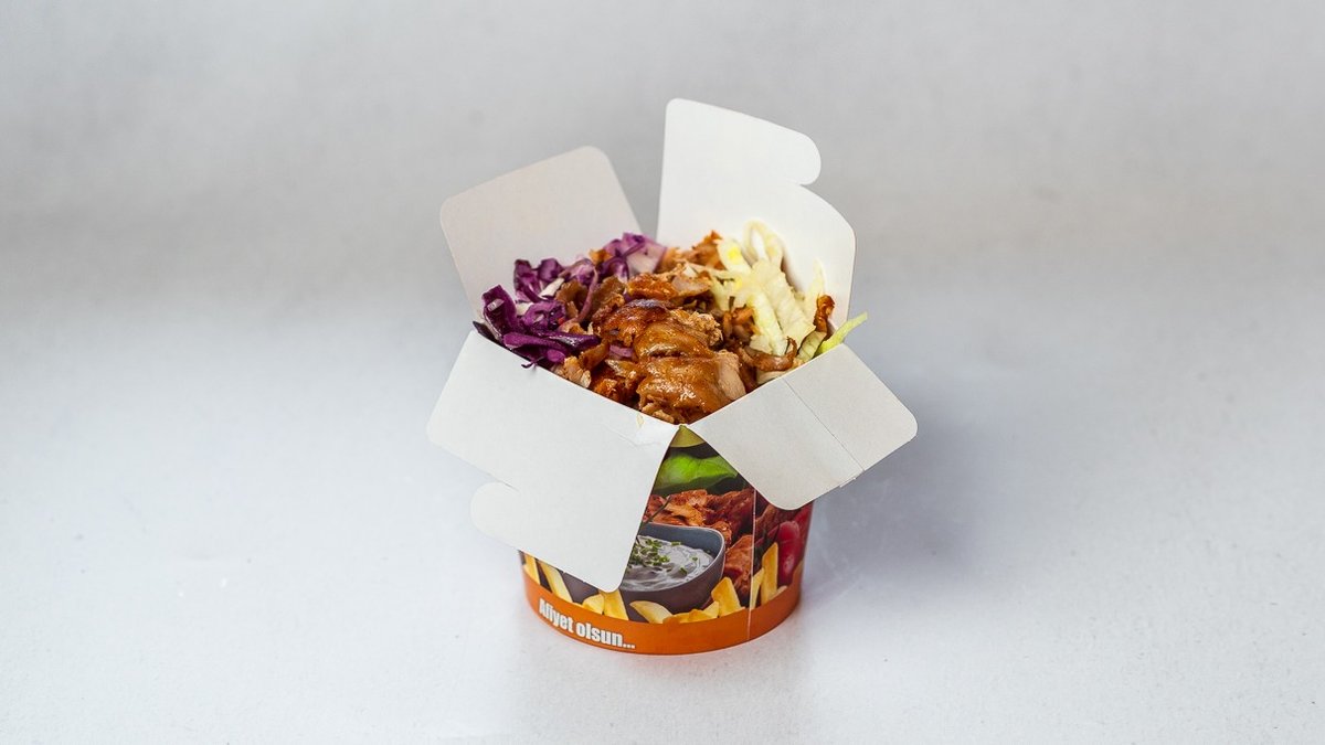 Döner box se zeleninou
