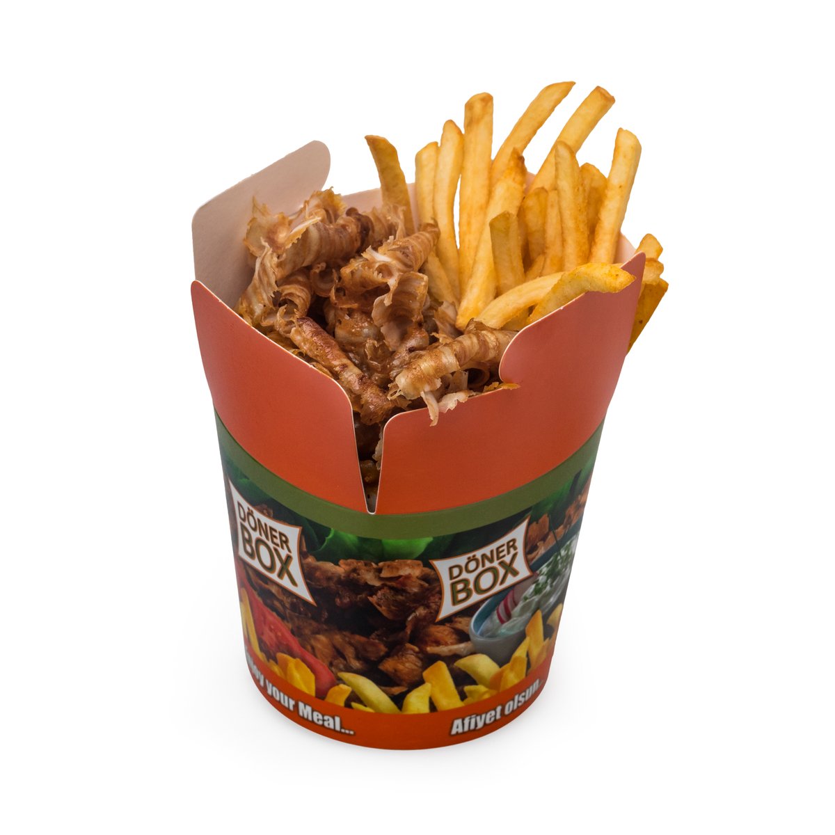 Maxi döner box menu s hranolky